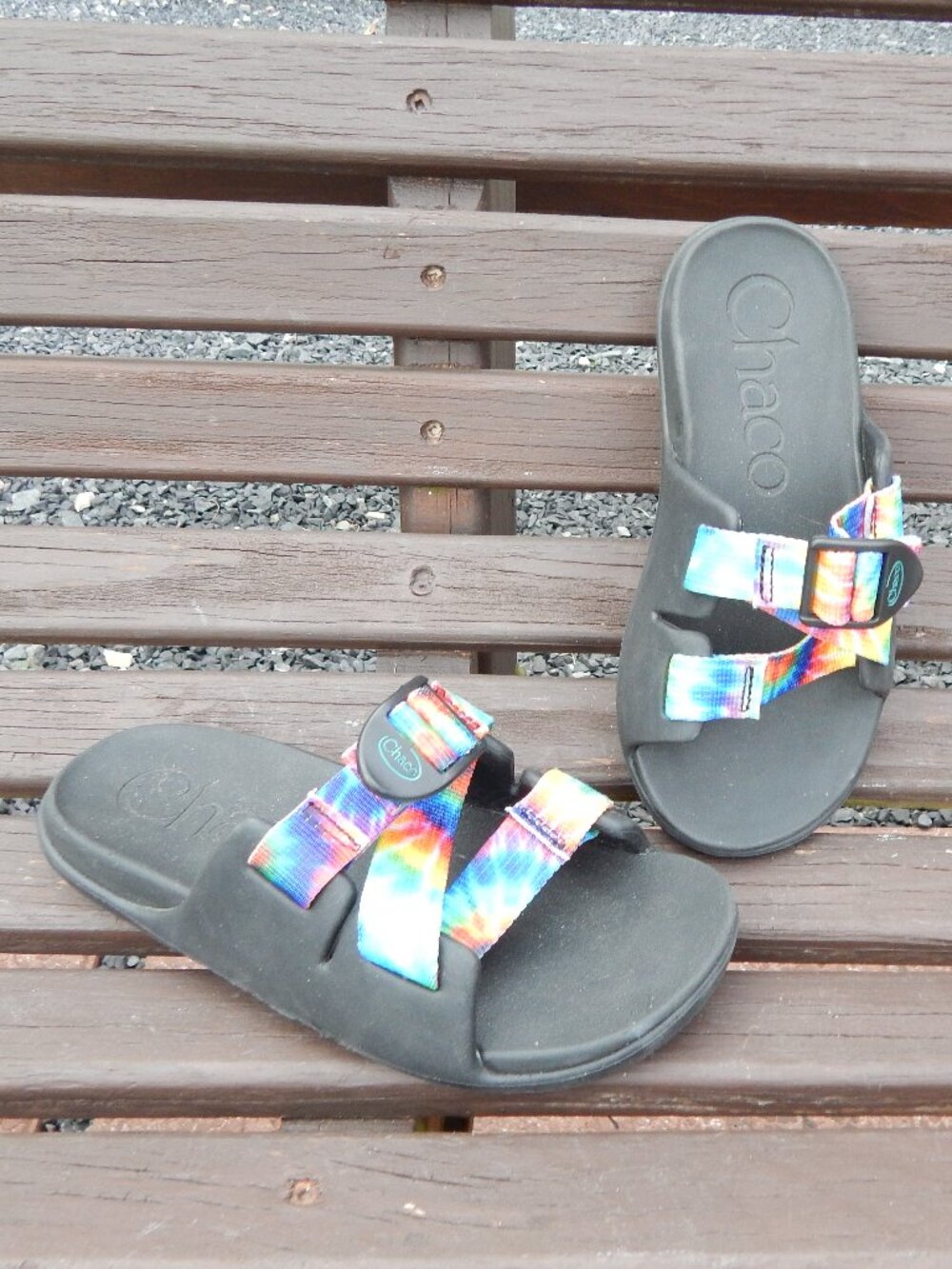 Chaco Chillo Slides Girls SIze 1 Sandals